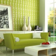 Hoe behang voor de woonkamer te kiezen: designertips