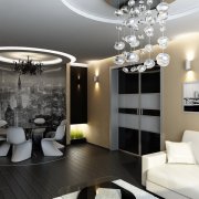 Décoration de plafond et de mur: options et possibilités