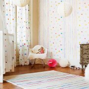 Papierowe dupleksowe tapety do pokoju dziecięcego (część 2) - zasady wyboru