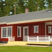 Considera come dipingere una casa di legno all'esterno