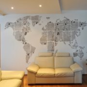DIY duvar dekor fikirleri örnekleri