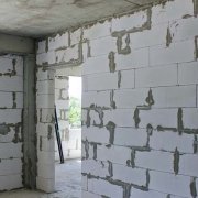 Aerated concrete bearing walls: do-it-yourself masonry