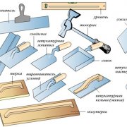 Wall plastering tool: what you need to work