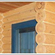 Å dekorere et hus fra en tømmerstokk: særpreg