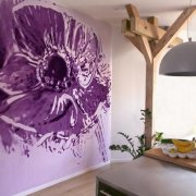 Design d'intérieur avec peintures acryliques et options