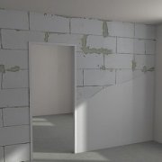 How to plaster walls from foam blocks, retaining their ability to 