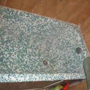 Mosaico de uma banheira de ferro fundido - como fazê-lo