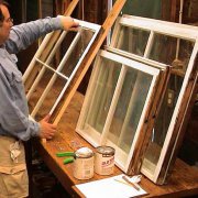 Pintura para marcos de ventanas