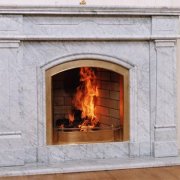 Revestiment de llar de foc de marbre: opcions de disseny
