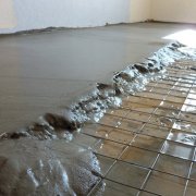 Reinforcing floor screed: step by step instructions