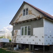 Foam home decoration: proper insulation