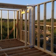 What insulation is best for the walls of a frame house