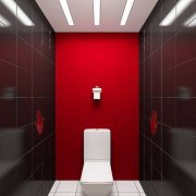 Тоалетна облицовка: дизайн и неговото изпълнение
