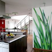 Mural dinding untuk dapur: mana yang harus dipilih