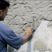 How to fix a stucco mesh to a wall