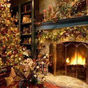 Le papier peint du Nouvel an: décorez votre maison pour les vacances