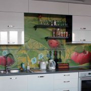 Pilih apa yang hendak dibuat dinding di dapur