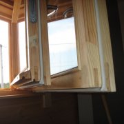 كيفية رسم النوافذ الخشبية