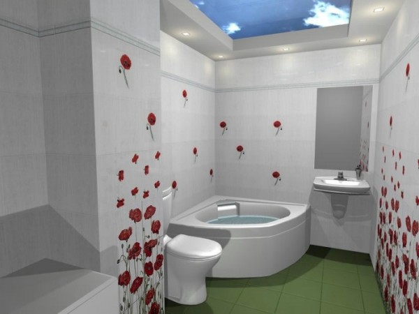 Décoration de salle de bain moderne