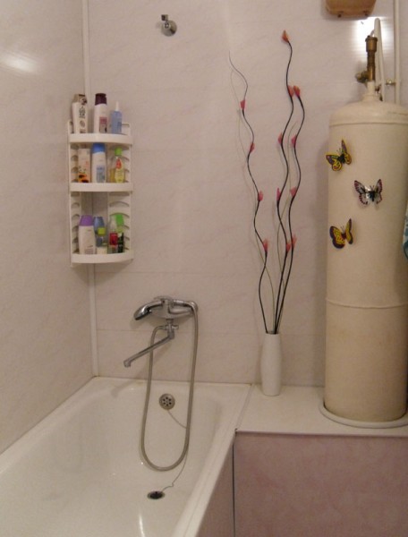 Salle de bain en plastique