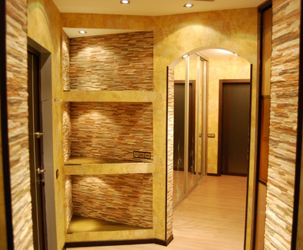 Repair and decoration of the hallway - the choice of finishing material