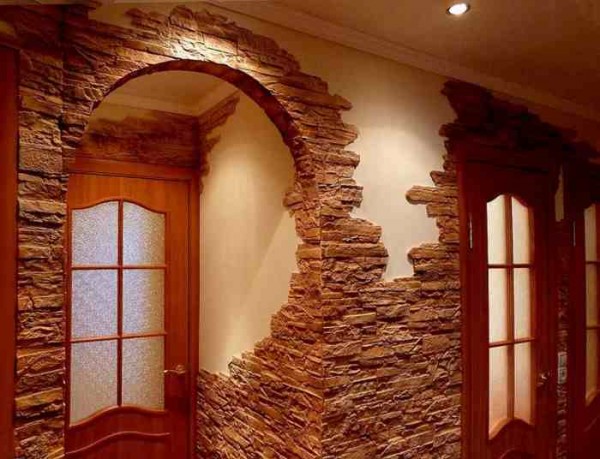 Decorative stone is able to transform any room