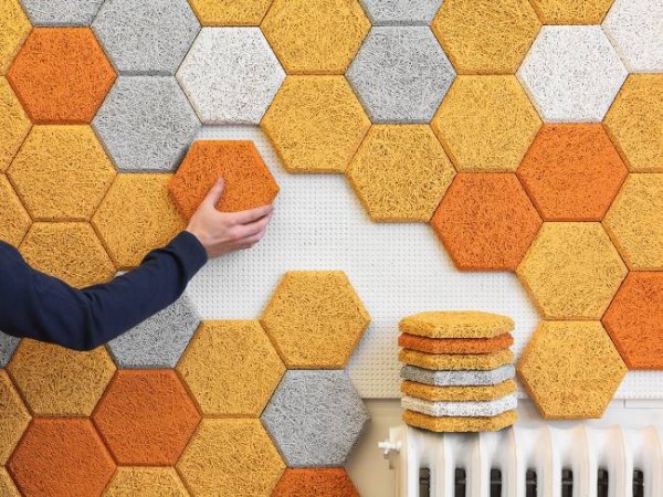 «Honeycomb» dans la conception du mur