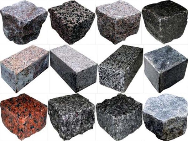 Características de telhas de granito