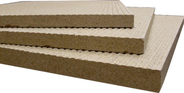 Selection of insulation: vermiculite plates