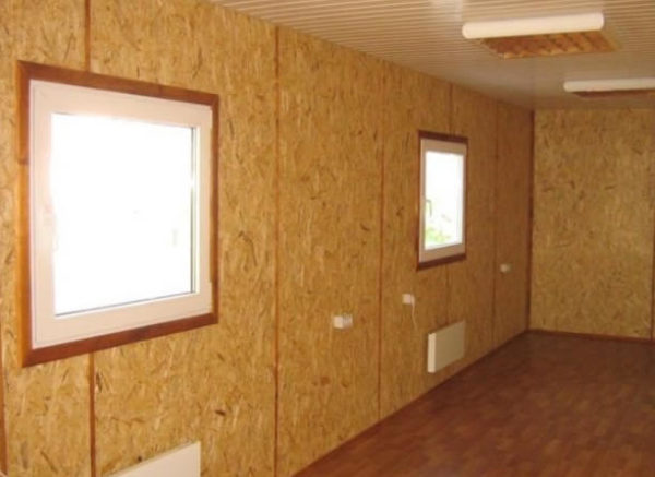 If you are comfortable with the appearance of such walls, OSB putty is not needed