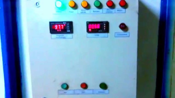 Capteurs d'automatisation et de température, prenant en compte les relevés de deux thermocouples et calculant la valeur moyenne