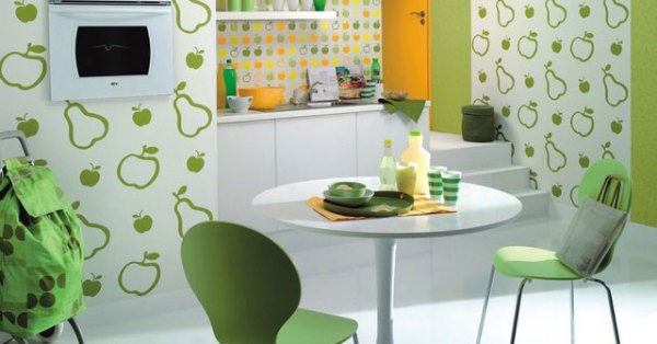 ورق حائط قابل للغسل للمطبخ