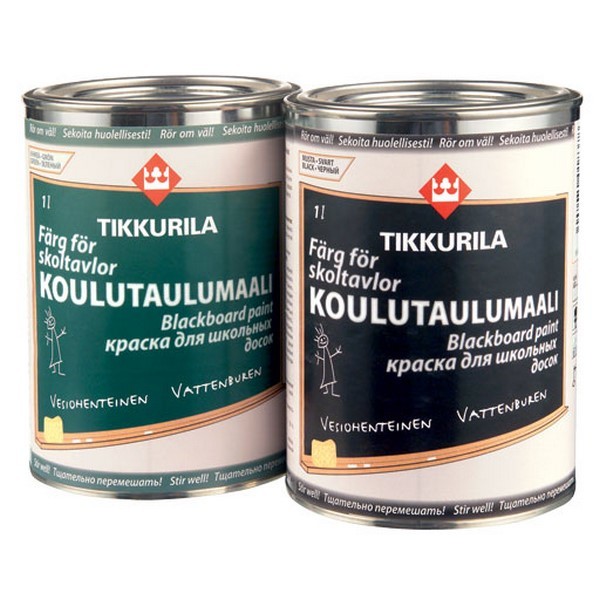 Peinture pour tableaux noirs Tikkurila Koulutaulumaali Blackboard