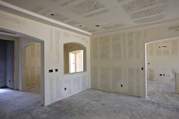 Pasting walls with plasterboard sheets, you will not be able to use heavy finishing materials on them in the future