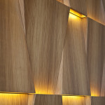 An interesting solution: volume relief with interior lighting