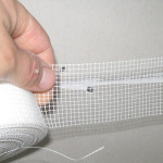 More problematic defects are strengthened with a paint net