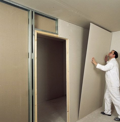 Cara meletakkan dinding dari drywall