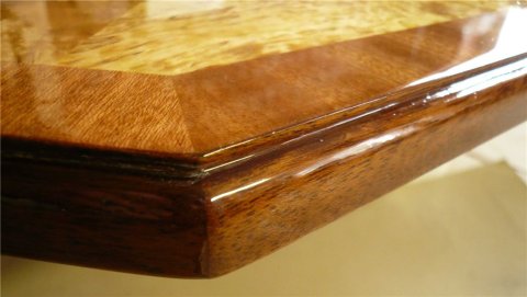 An example of a glossy furniture finish
