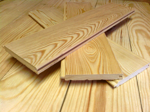 Panel dinding larch