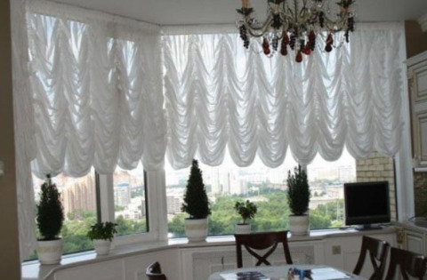Mulighed for lette gardiner til køkkenet