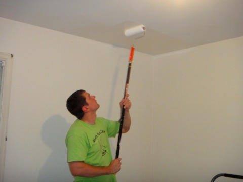 DIY ceiling painting