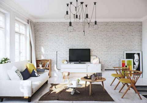Bright living room