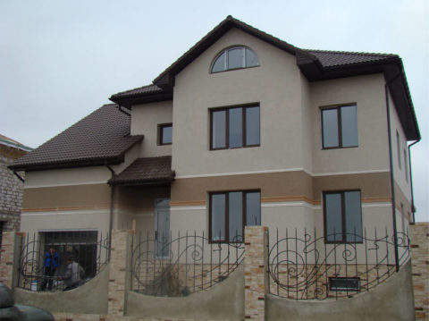 Употреба минералних малтера за завршну обраду фасаде приватне куће