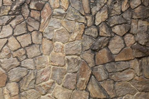 Imitación de piedra natural de gran textura.
