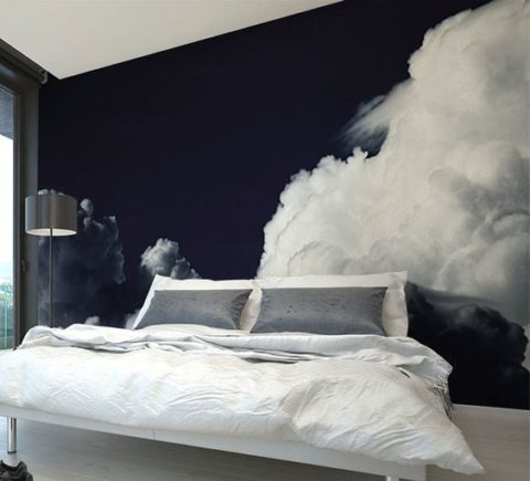 “Cool” bedroom interior