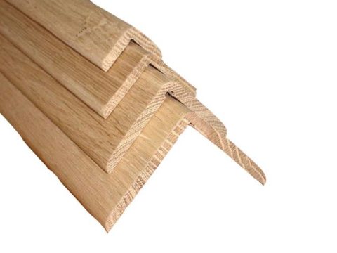Buitenhoeken van hout