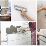 Plaster hiasan digunakan untuk dinding dan siling.